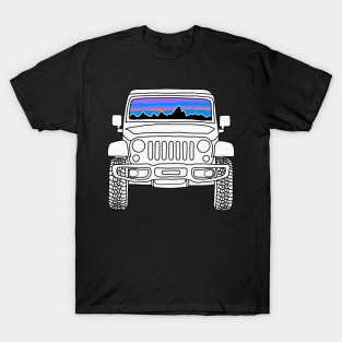 Sunset Vehicle T-Shirt